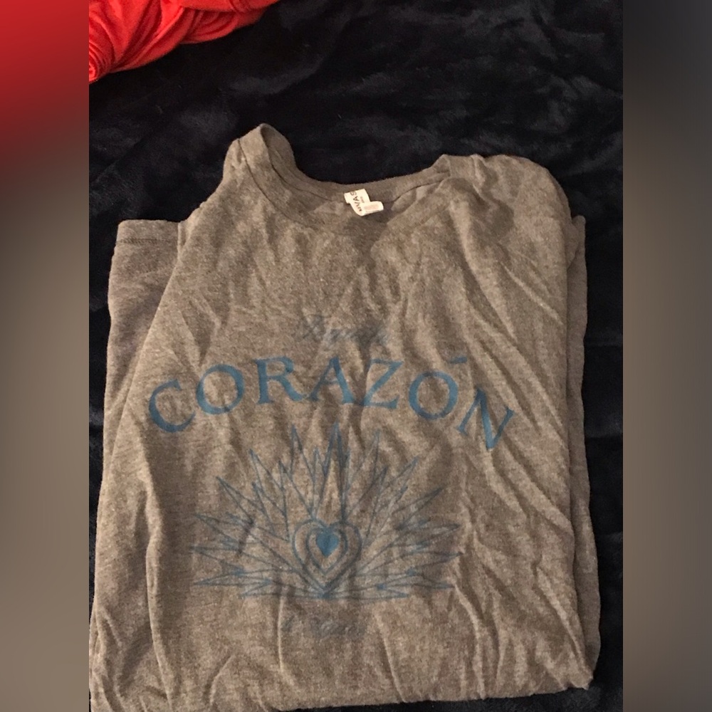 Men’s Corazon Tequila T-shirt size 2XL gray